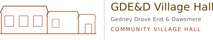 Logo for Gedney Drove End & Dawsmere Village Hall